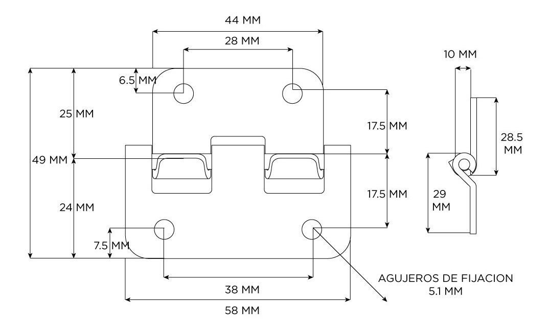 Kit Rack Anvil Herrajes De Exterior Penn Elcom Kpenn-0032 - Image 4