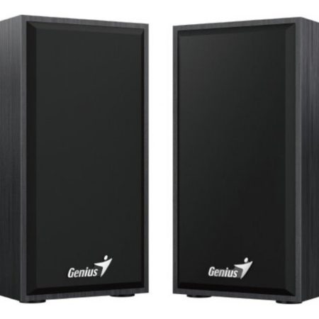 Parlantes Genius Sp-hf180 Black Usb Mini Plug Pc 2.0 4w