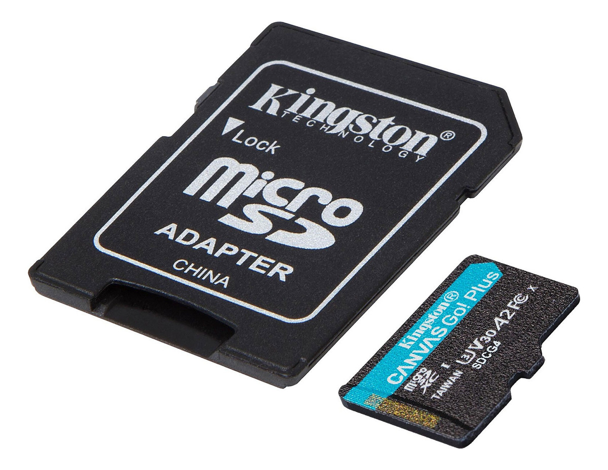 Micro Sd Kingston 64gb Canvas Go! Plus Gen4 4k Camara Dron
