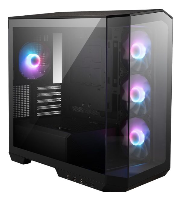 Gabinete Msi Mag Pano M100r Micro Atx C/templado Argb Usb-c - Image 2
