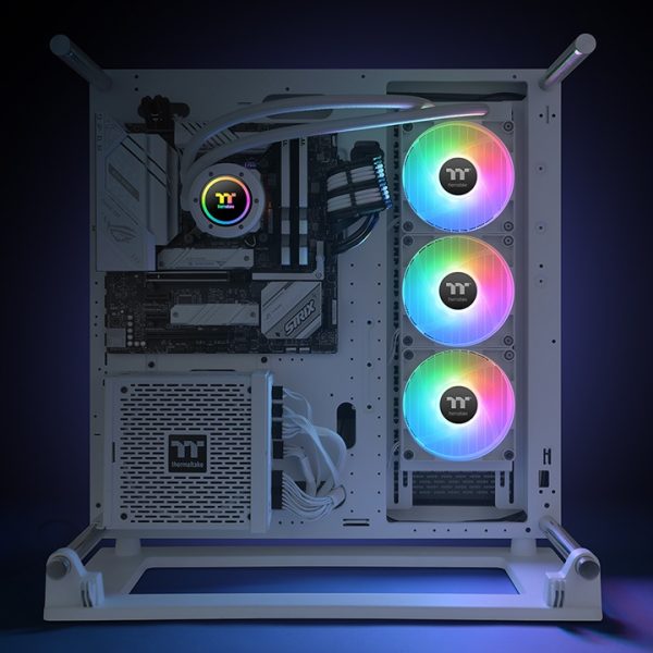 Water Cooling Thermaltake Th360 V2 Argb Sync 360mm Snowwhite - Image 7