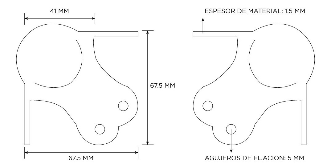 Kit X 4 Esquineros Bolita Rack Anvil Penn Elcom Kpenn-0112 - Image 3
