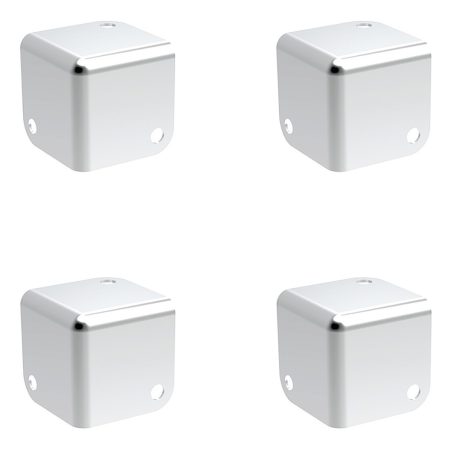 Kit X 4 Esquineros Planos Rack Anvil Penn Elcom Kpenn-0078