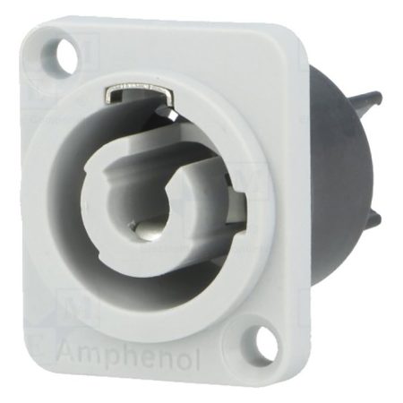 Ficha Powercon Chasis Electricidad Power Amphenol Hp-3-mdg