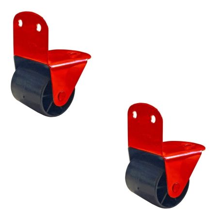 Rueda L Exterior Roja Kit X 2 Rack Anvil Rab R0133red
