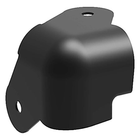 Esquinero 2 Puntas Plano Color Negro - Penn Elcom - C1819k