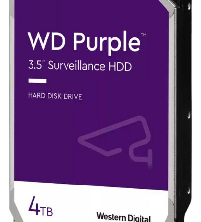 Disco Rigido Wd Purple 4tb Sata 3 256mb 5400rpm Wd43purz