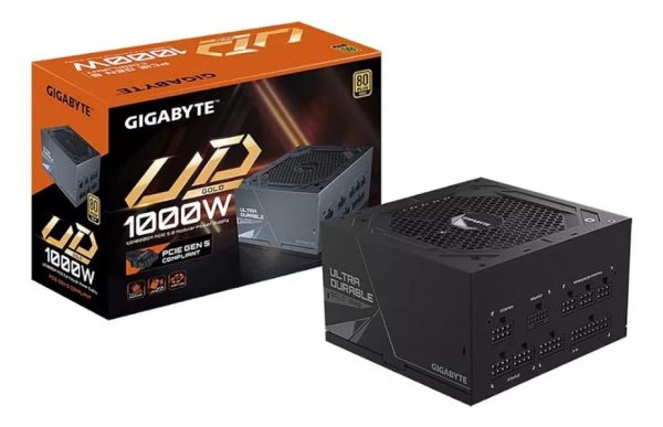 Fuente Gigabyte 1000w 80 Plus Gold Ultradurable Full Modular