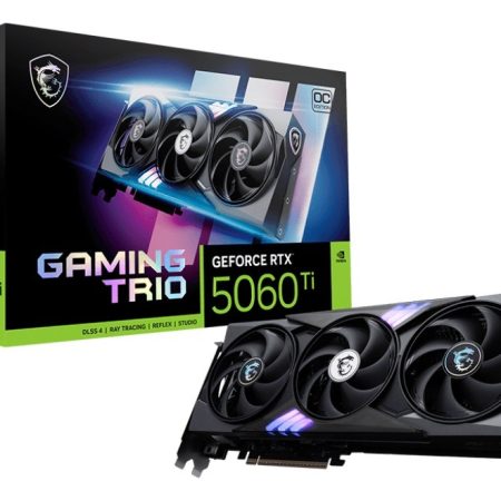 Placa De Video Msi Rtx 5060ti Gaming Trio Oc 8gb Pcie 5.0