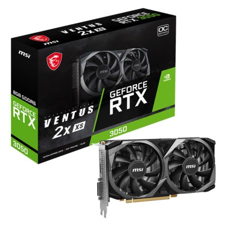 Placa De Video Msi Geforce Rtx 3050 Ventus 2x Xs 8g Oc