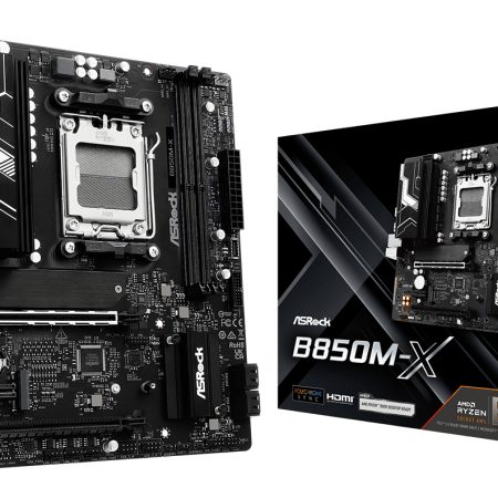 Mother Asrock B850m-x Am5 Ddr5 Pci-e 4.0 Serie 7 8 9