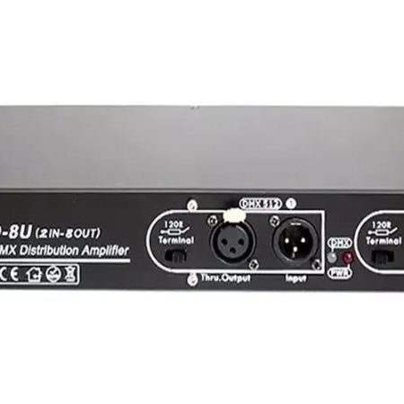Splitter Dmx 8 Canales Consola Mezclador Dmx Pls Dd8u
