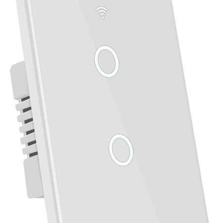 Tecla Hunnox Smart Tactil 2 Canales Smart Google Alexa