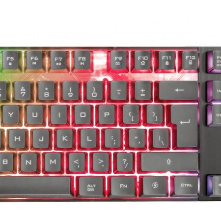 Teclado Gamer Trust Azor Gxt 835 Inglés Pc Ps4 Xbox One