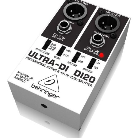 Caja Directa Activa Para Instrumentos 2ch Behringer Di20