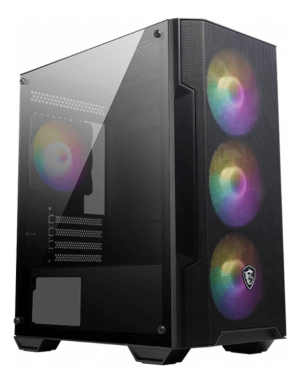 Gabinete Msi Mag Forge M100a Acrilico Micro Atx 3 Fan Rgb