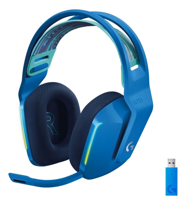 Auricular Inalambrico Logitech G733 Rgb 981-000942