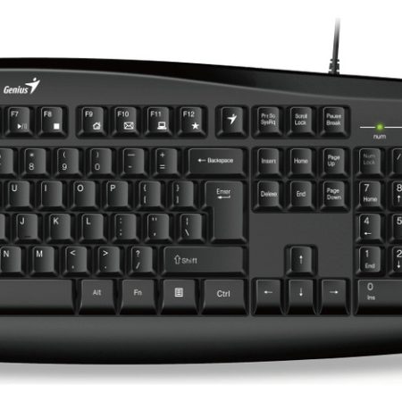 Kit Teclado Y Mouse Con Cable Usb Genius Km-200 Smart