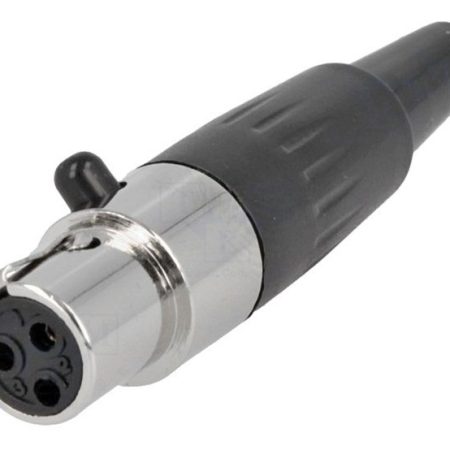 Ficha Mini Xlr Cable Hembra 3 Pines Amphenol Ag3f