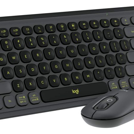 Teclado + Mouse Logitech Pop Icon Graphite 920-013052