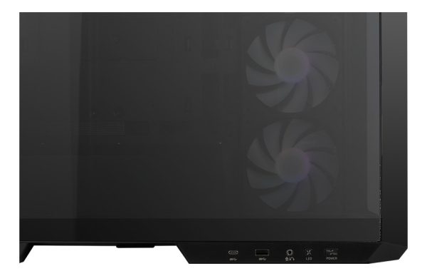 Gabinete Msi Mag Pano M100r Micro Atx C/templado Argb Usb-c - Image 8