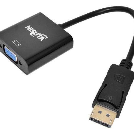 Adaptador Display Port A Vga Nisuta Nsdpvgbl