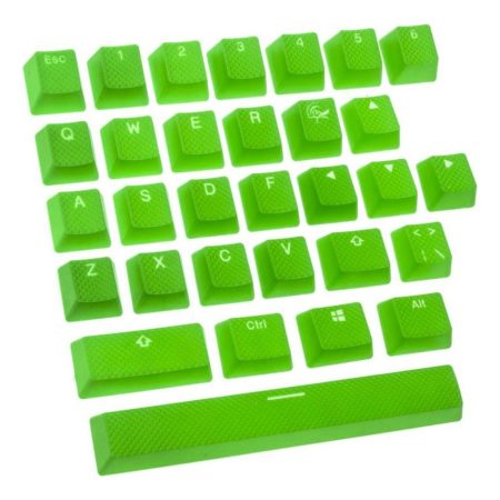 Kit X 31 Keycaps Gamer Goma Rugosa Traslucidas Ducky Dksa31
