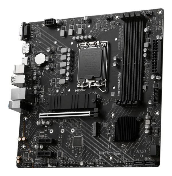Mother Msi Pro B760m-p Ddr4 1700 12va 13va Gen Intel - Image 4