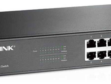 Switch Tp-link Tl-sg1016 16 Puertos Gigabit Desktop