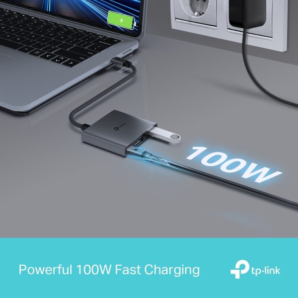 Hub Adaptador Tp-link Uh3020c Usb-c 3 En 1 Hdmi Usb Usb-c - Image 6