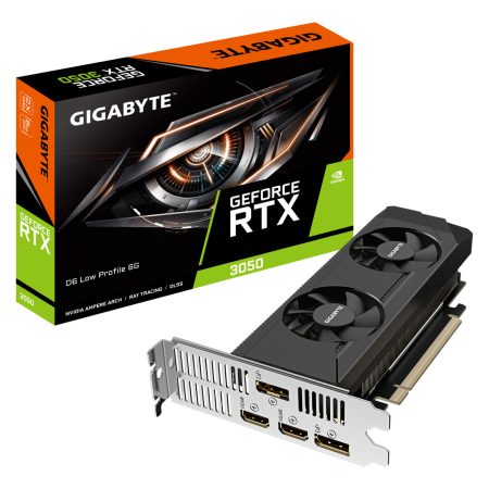 Placa De Video Gigabyte Rtx 3050 Ddr6 Low Profile 6gb