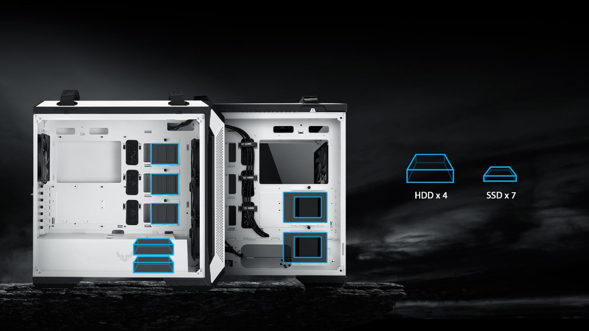 Gabinete Asus Tuf Gaming Gt501 - White Blanco - Image 6