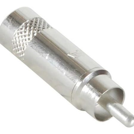 Ficha Rca Macho Cable Metalico Xpro Cxp-rm