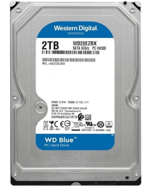 Disco Rigido 2tb Wd Blue Wd20ezbx 256mb 7200rpm Hdd Pc Sata - Image 2