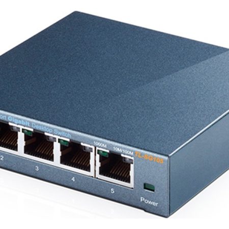 Switch 5 Puertos Gigabit Tp-link Tl-sg105 1000mbps