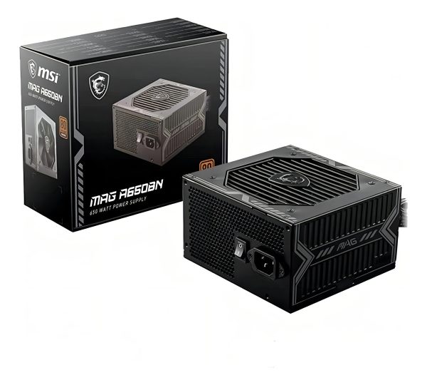 Fuente Msi Mag A650bn 650w 80 Plus Bronce