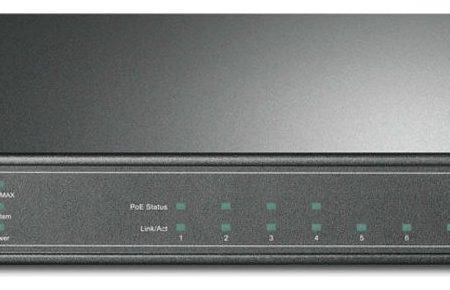 Switch Smart Tp-link Sg2008p 8 Puertos Giga Y 4 Puertos Poe+