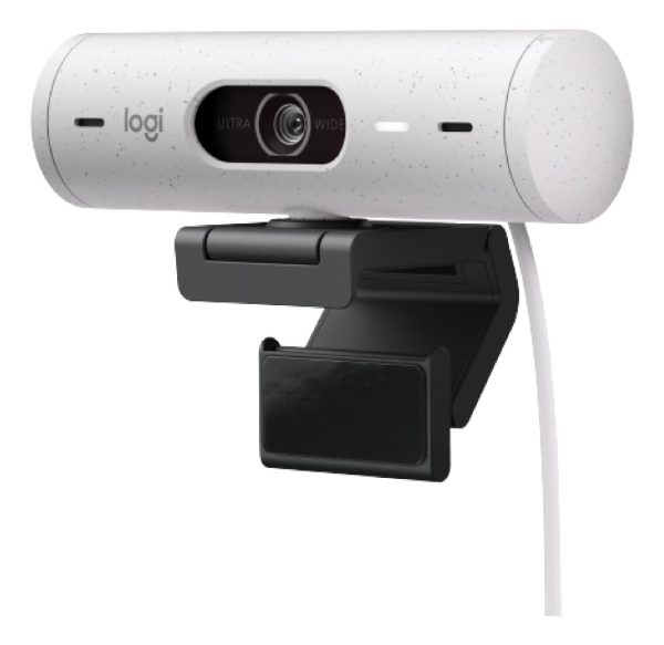 Web Cam Logitech Brio 500 White Full Hd 4mp 1080p 30fps