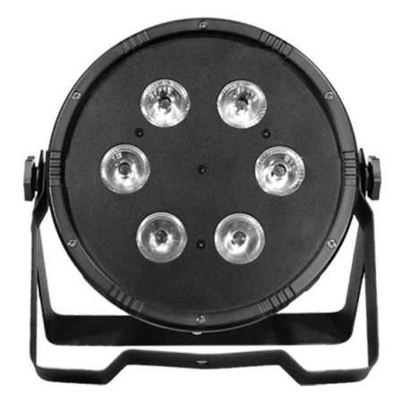 Parled Rgbwa + Uv Efecto Wash Nebula 6 Tacho Led Ampro