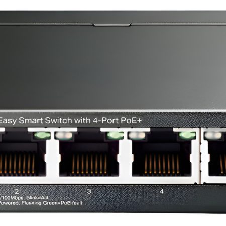 Switch Tp-link Tl-sg105pe 5 Puertos Con Poe + De 4 Puertos