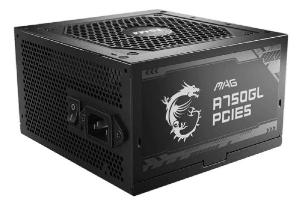 Fuente Msi Mag A750gl 750w Gold 80 Plus Full Modular Pcie 5