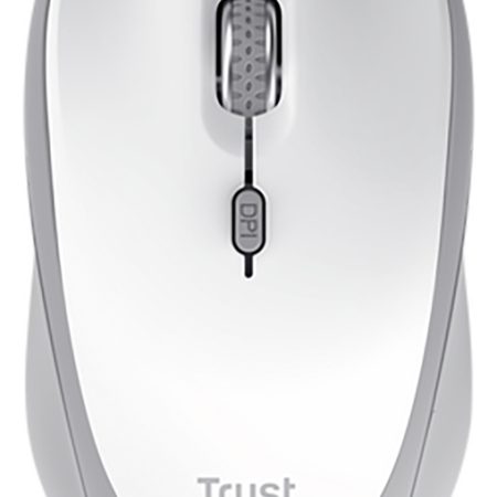 Mouse Inalambrico Trust Yvi Multi Device 25454 Blanco