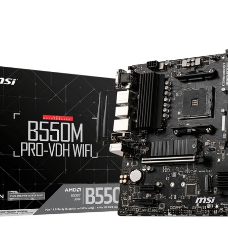 Mother Msi B550m Pro-vdh Wifi Ddr4 Am4 Serie 3000 4000 5000