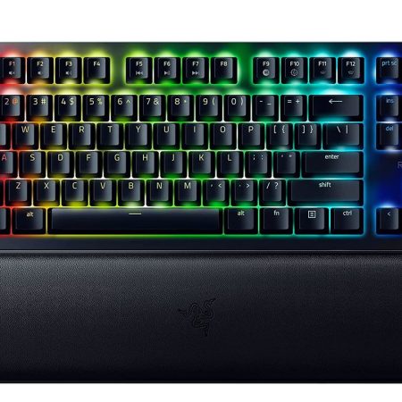 Teclado Gamer Razer Huntsman V2 Tkl Switch Purple Ingles