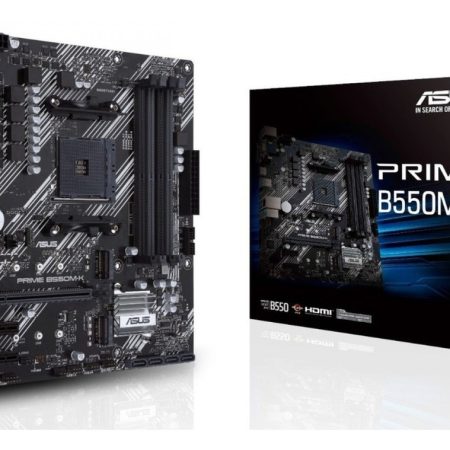 Mother Asus Prime B550m-k Am4 Ddr4 Pci-e 4.0 Serie 3 4 Y 5