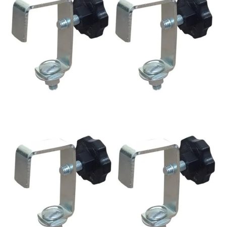 Kit 4 Morsa M409 Acero Efectos Led Usos Multiples Gris Rab