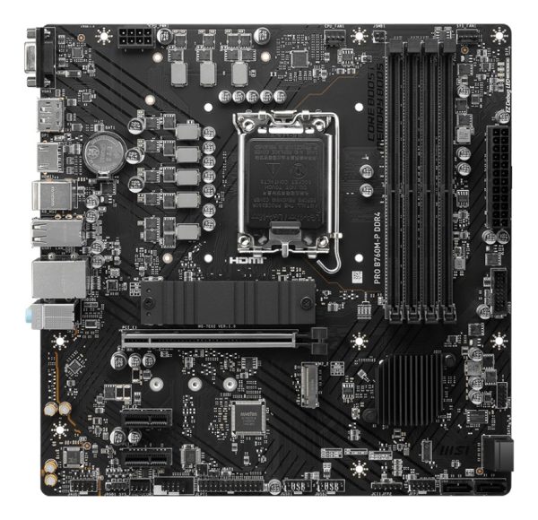 Mother Msi Pro B760m-p Ddr4 1700 12va 13va Gen Intel - Image 3