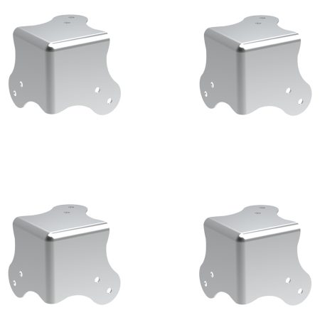 Kit 4 Esquineros Plano Rack Anvil Penn Elcom Kpenn-0127