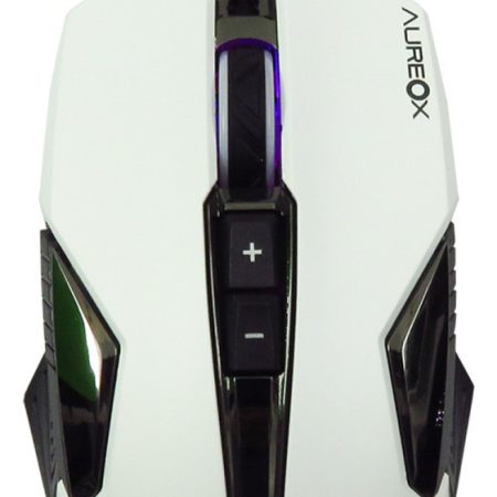 Mouse Gamer Aureox Fireforce Gm200w 3200dpi 8 Botones Rgb