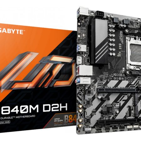 Mother Gigabyte B840m D2h 1.0 Am5 Ddr5 Pcie 4.0